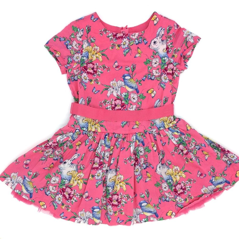 GAP Sarah Jessica Parker Pink Rabbit Dress XL